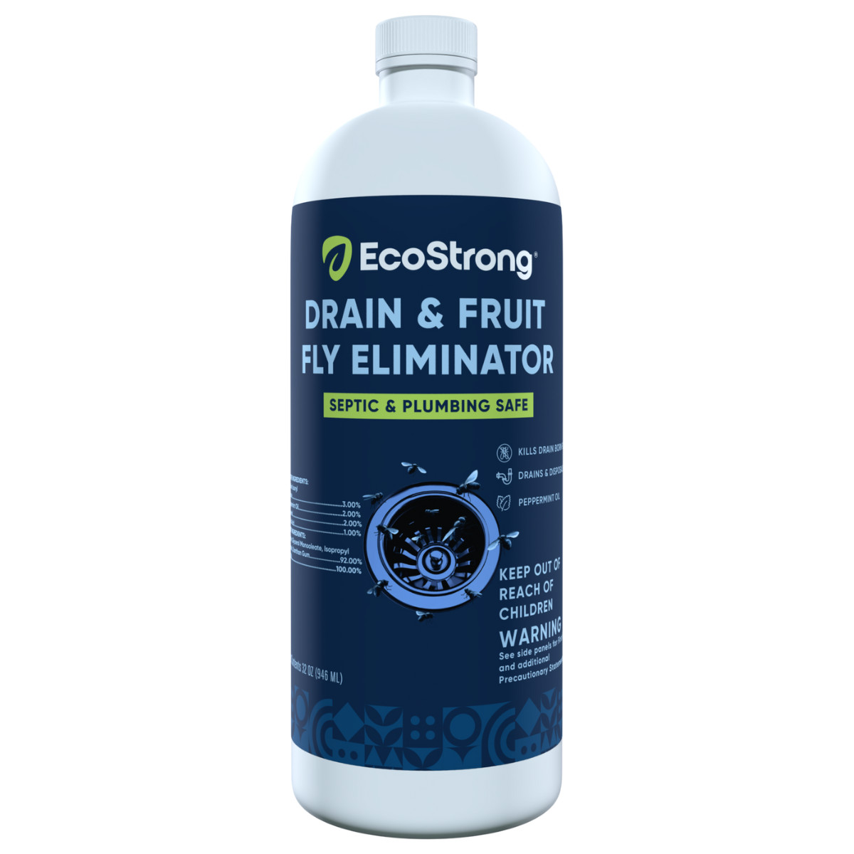 Drain and Fruit Fly Eliminator