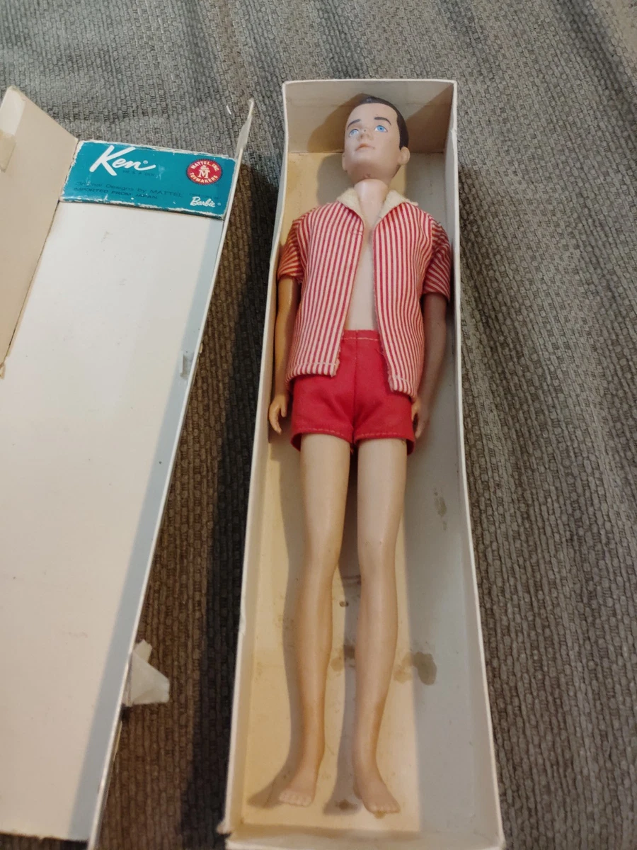 Accessoire Pack Vintage Ken Pour Barbie – 1962 – Fabriqué Au Japon – Mattel