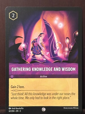 Gathering Knowledge and Wisdom 62/204 Shimmering Skies Regular
