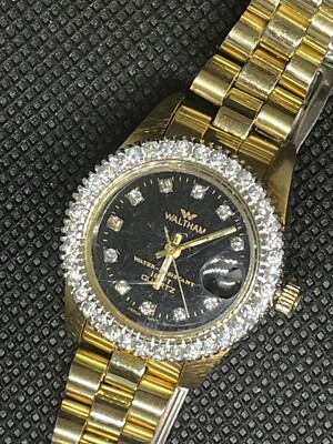 Waltham WCZ 102 012 Crystal Women's 100 FT Water Resistant Waltham WCZ 102 012 Crystal Women's 100 FT Water Resistant