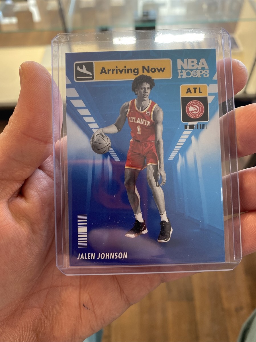 Jalen Johnson RC ARRIVING NOW 2021-22 Panini NBA Hoops Rookie #23