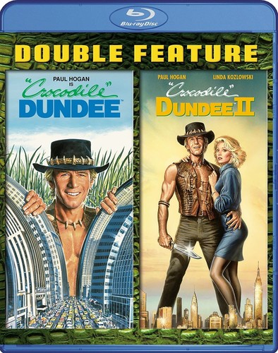 Crocodile Dundee 1 & 2 Movie Collection Blu-ray New Free Shipping - 第 1/1 張圖片