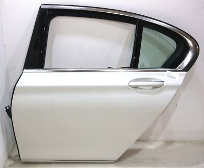 BMW Door Aluminium Rear Left Alpinweiss 3 7423703 7