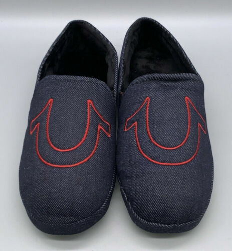 Red Denim Men's Sandals Slippers 