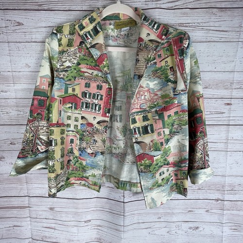 Vintage Painted Pony Jacket Women’s Sz S Petite Blazer Made In USA European City