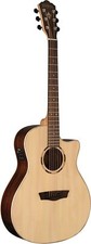 Washburn Woodline WLO20SCE Orchestra Cutaway Acoustic-Electric Guitar - Natural