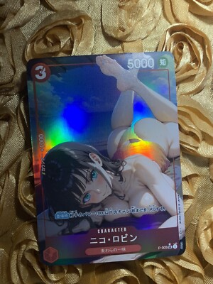 Nico Robin ONE PIECE Ocean Skies WAIFU ANIME Holo Girl ACG Card