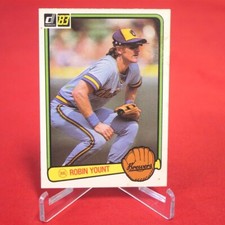 Robin Yount 1983 Baseball Card Donruss #258 Good-EX