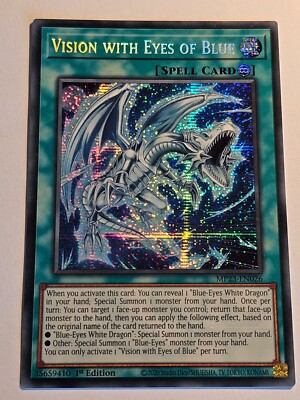 Vision with Eyes of Blue YUGIOH MP23 SECRET RARE ENGLISH 1st ED NM Y30