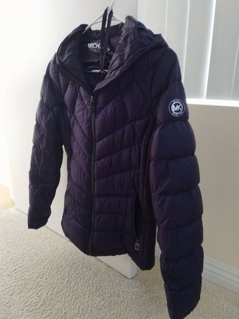 michael kors petite packable down jacket