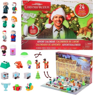 National Lampoons Christmas Vacation Advent Calendar 24 Gifts Countdown New
