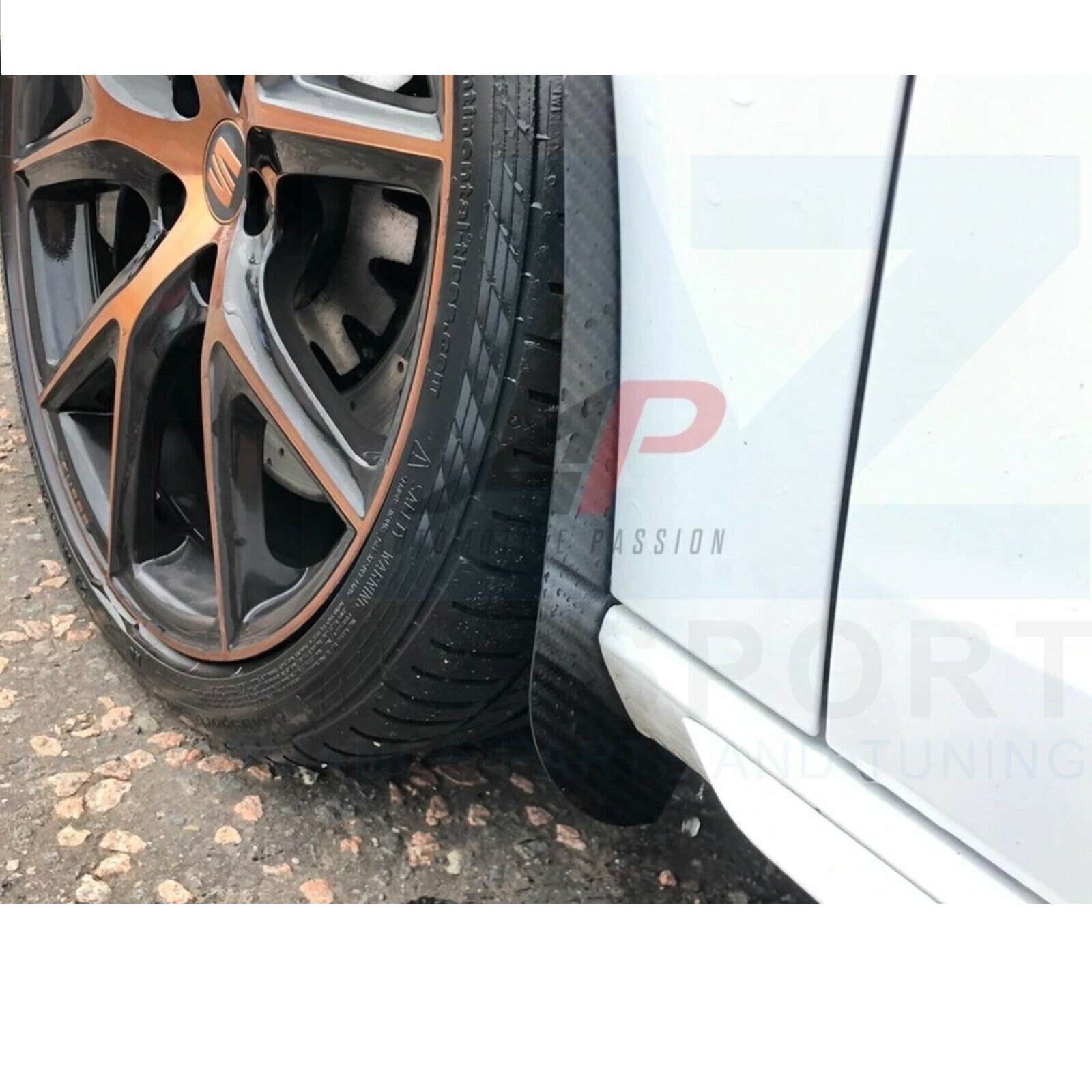 AP Design Carbon Fibre Mud Flaps/Arch Guards - Seat Leon Cupra MK3 5F | eBay