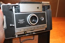 Polaroid Land Camera 360 Electronic Flash Only Untested As Is For Parts Repair