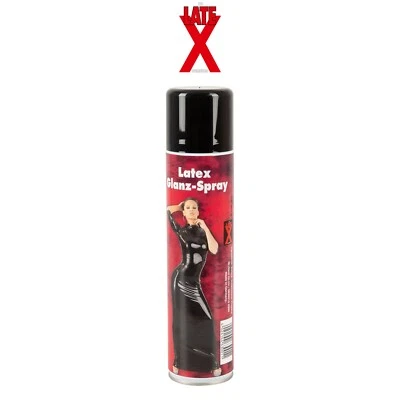 Late X Shimmer Spezial Spray - Glanz und Pflege für Latex, 400 ml - glänzende Oberfläche