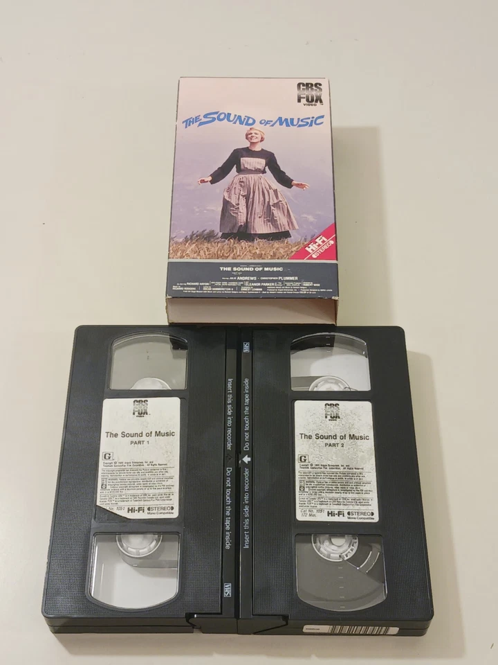 The Sound of Music Vhs Double Pack 1986 CBS Fox 1051 - Image 4 of 4