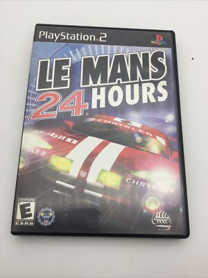 Le Mans 24 Hours Sony Playstation 2 Car Racing Game PS2 Complete W/ Manual