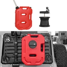 10l Fuel Tank Gas Oil Petrol Storage Can Container Lock Mounts For Atv Utv Rzr