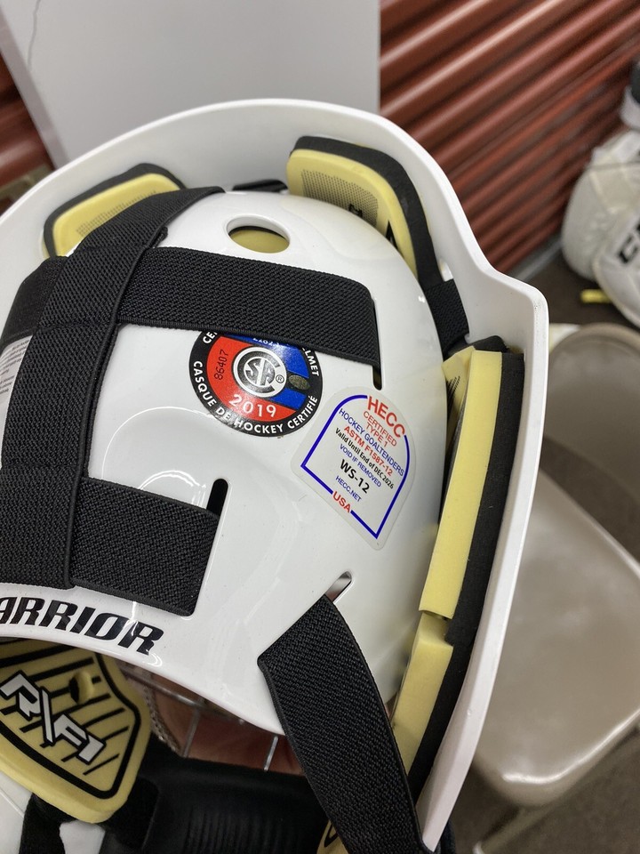 WARRIOR RF1 GOALIE MASK eBay