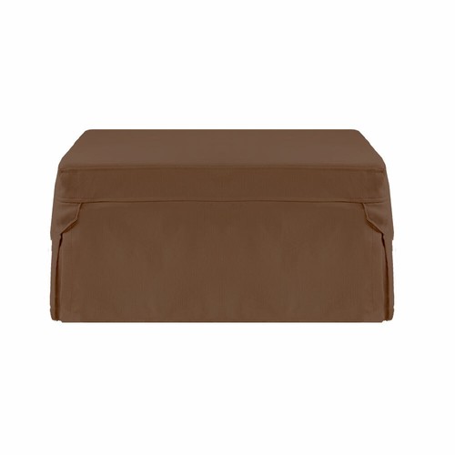 Folding Bed Guest Bed Sofa Ottoman Bed with Slip Cover and Castors - Picture 25 of 28