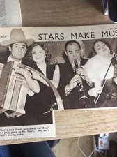 B3b Ephemera 1937 Film Picture Cary Grant Sally Eilers Hal Roach E Jennis