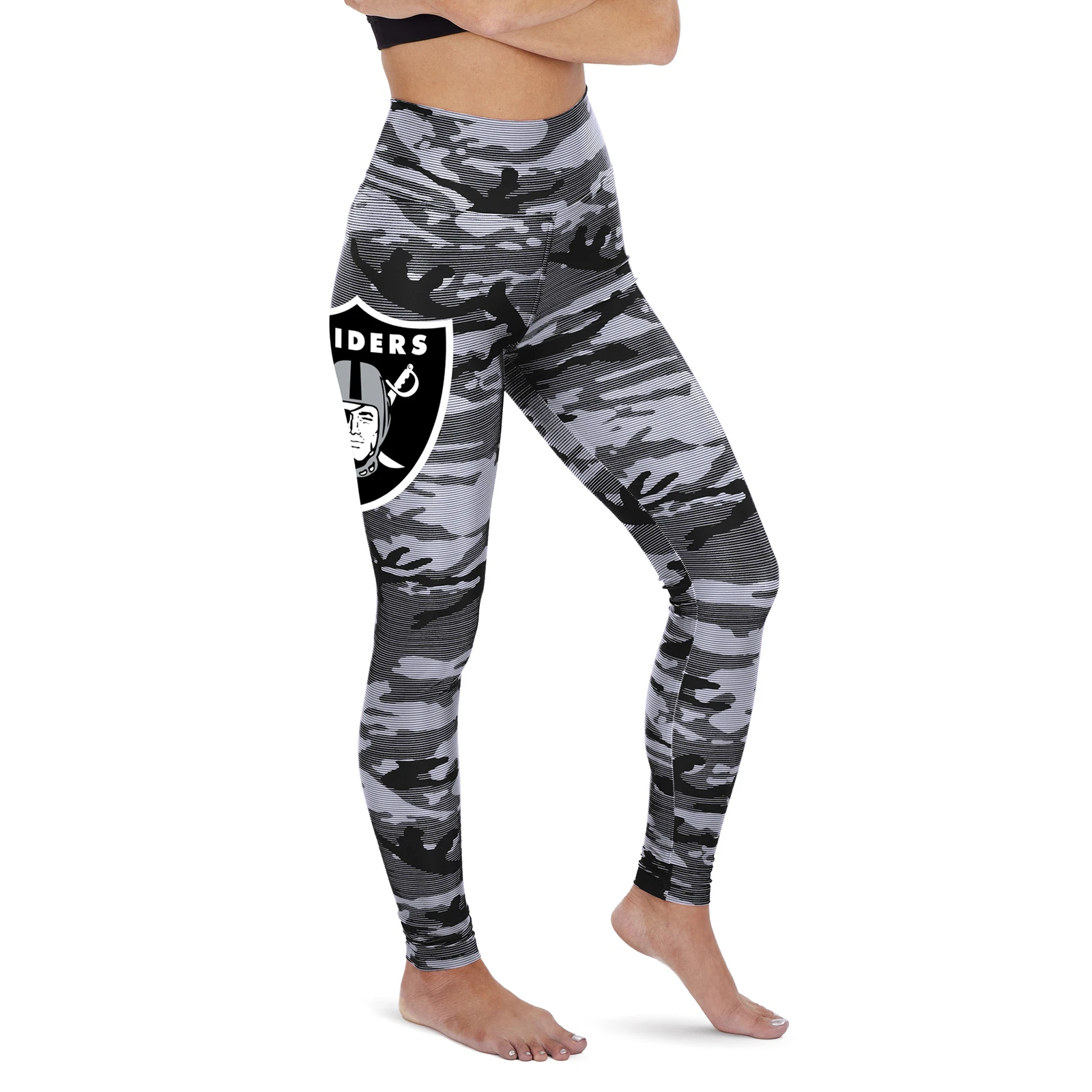Las Vegas Raiders Camo Lines Leggings