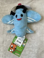 1999 CVS 7" Misfit Plain Plush Ornament Rudolph Red Nosed Reindeer Island Toys