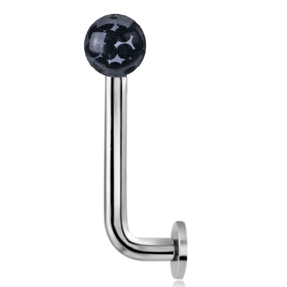 14 Gauge Internally Threaded Christina Piercing Jewelry Surgical Steel 3 Sizes