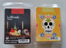 NEW NIP ScentSationals Day of the Dead Tapices La Offrenda Scented Wax Cubes