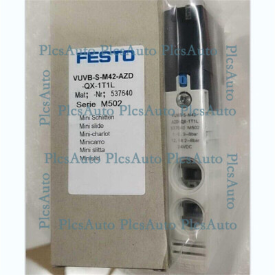 Festo VUVB-S-M42-AZD-QX-1T1L Solenoid Valve New fast Ship One VUVBSM42AZDQX1T1L