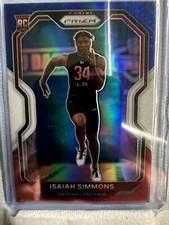 Isaiah Simmons 2020 Prizm Red White Blue Rookie #323 Arizona Cardinals RC