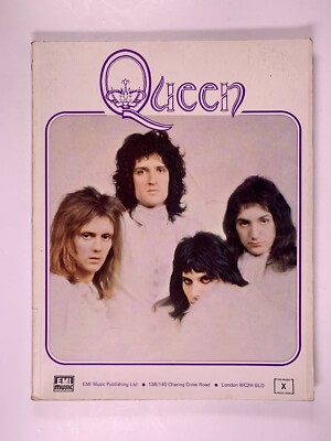 Queen Freddie Mercury Music Book Original Vintage EMI Music Promotional 1974