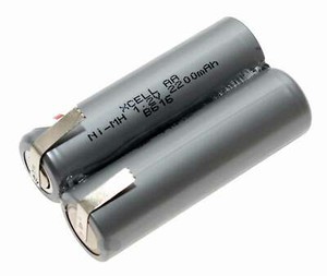 Batterie Panasonic ER150-ER155 2500mAh 2,4V - Neuve, Compatible Tondeuse/rasoir, Technologie NiMH