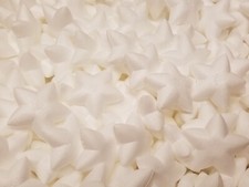 25 Styrofoam 2-3/8" Polystyrene Dylite Stars Shapes Forms Kids Crafts Christmas