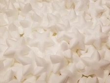 25 Styrofoam 2-3/8" Polystyrene Dylite Stars Shapes Forms Kids Crafts Christmas