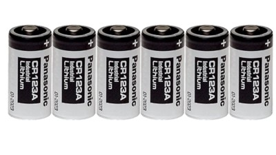 #ad #ad 6 Panasonic CR123A 123A Industrial 3V Lithium Batteries $14.89