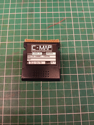 C-Map Central English Channel Chart Cartridge - A0101.11 - Class XX