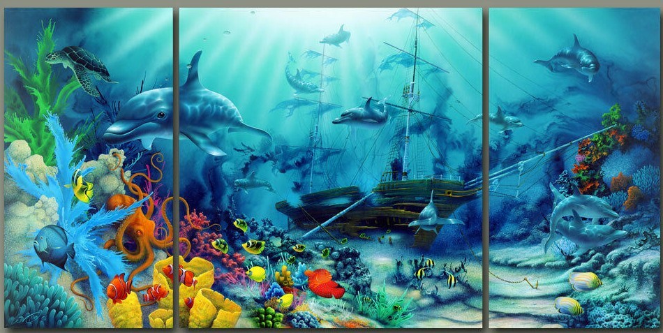 David Miller UNDERSEA Ltd Ed OCEAN TREASURES Signed Numbered