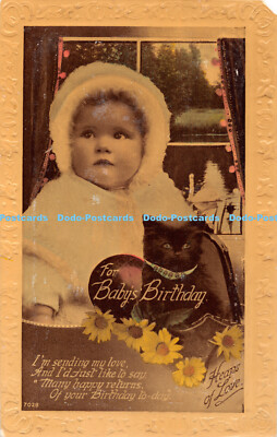 R383140 Für Babys Geburtstag Ich sende meine Liebe und ich möchte nur sagen 7028 Haufen