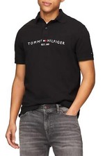 Tommy Hilfiger Men's Regular Fit Embroidered Tommy Logo Polo Shirt US, Alpha, L