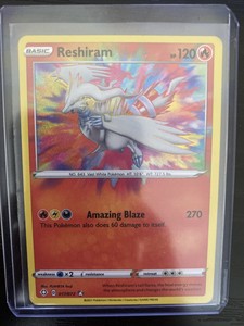 Pokemon Reshiram Shining Fates Amazing Rare 017/072 NM/M | eBay