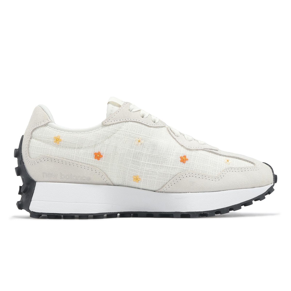 New Balance 327 NB Beige Orange Floral Women Casual