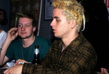 Tre Cool Billie Joe Armstrong of Green Day at Counter Aid Fundrais - Old Photo 1