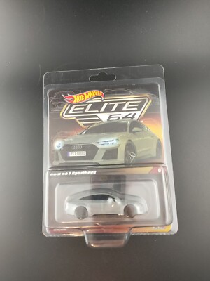 Hot Wheels 1:64 Elite 64 Audi RS 7 Sportback Real Riders NEU OVP