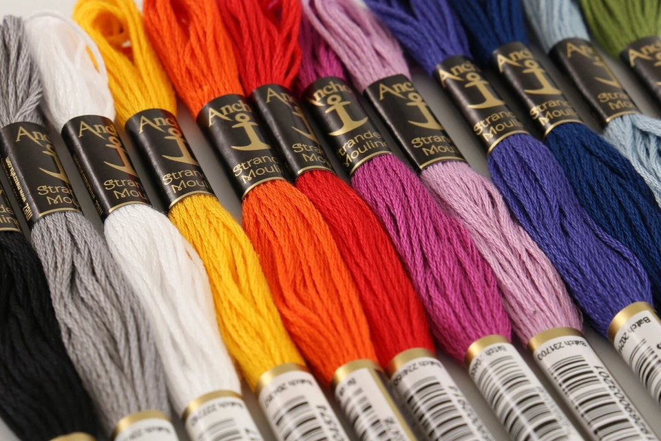 Anchor 6-Strand Embroidery Floss 8.75yd #1060~9575 - Image 2 of 2