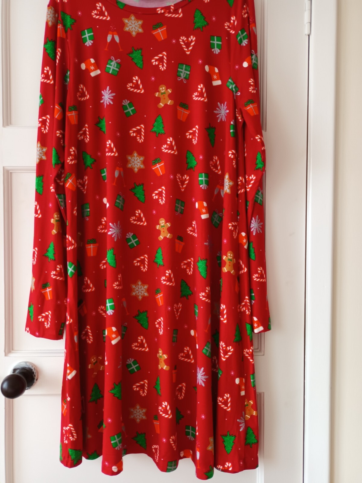 F&F Red Christmas/Novelty Swing Dress ,Size 12, New Without Tags eBay