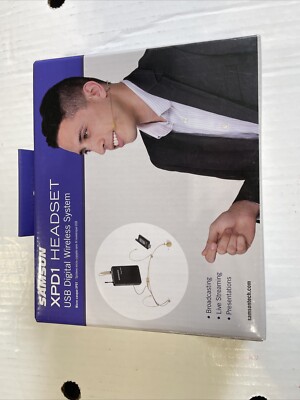 Samson XPD1 Headset USB Digital Wireless System ~ Live Streaming ~ Presentations