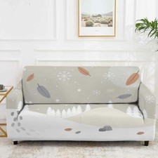 Eye Construction Stretch Sofa Cover Lounge Couch Slipcover Recliner Protector