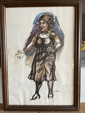 litografia renato Guttuso anni 70/80 Firmato Silvia