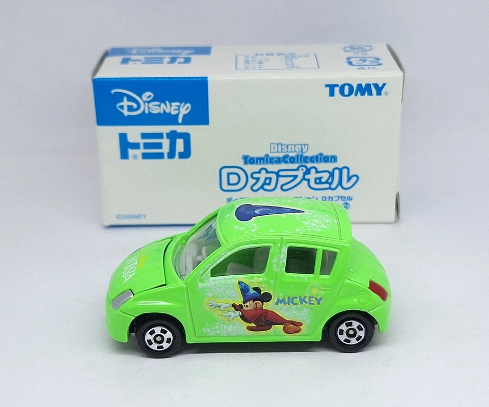 TOMICA Disney D Collection 10 FANTASIA MICKEY MOUSE TOYOTA WILL VI 1/60 TOMY 27 - Image 2 of 4