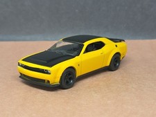 2018 '18 DODGE CHARGER SRT DEMON 1/64 LIMITED EDITION MOPAR MUSCLE YELLOW JACKET